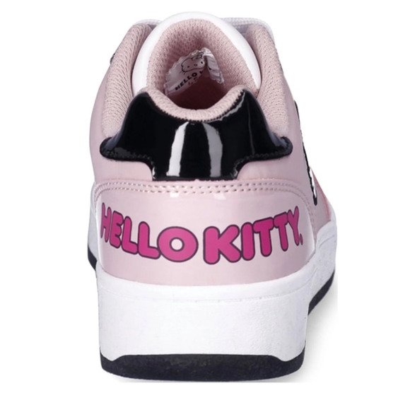 NWT Hello Kitty by Sanrio Women's Pink Casual Court Sneakers - Picture 4 of 7